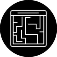 Labyrinth Vector Icon