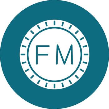 Micronesia Dial code Vector Icon