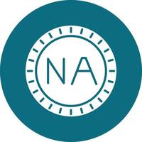 Namibia Dial code Vector Icon