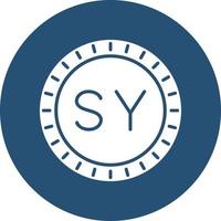 Siria marcar código vector icono