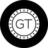 Guatemala marcar código vector icono