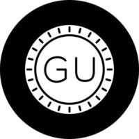 Guam Dial code Vector Icon