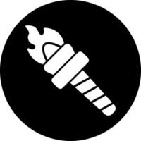 Torch Vector Icon