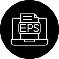 eps extensión vector icono