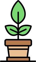 icono de vector de planta