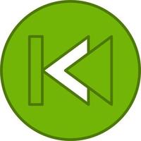 Previous track Vector Icon