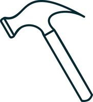 Hammer Vector Icon