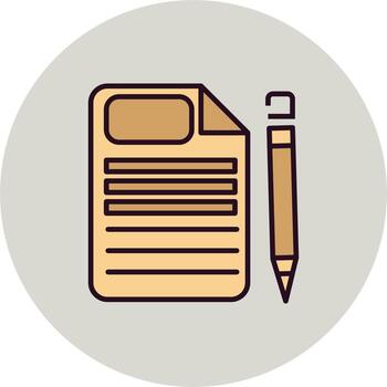 proyecto de icono de vector