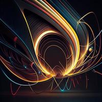 Abstract Background The Art of 3D Illustration Creating Stunning Artwork photo