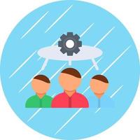 diseño de icono de vector de lluvia de ideas