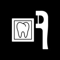 diseño de icono de vector de hilo dental