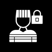 Prisoner Vector Icon Design