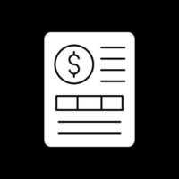 Invoice Vector Icon Design