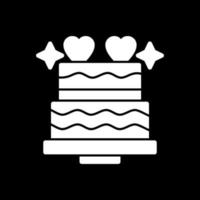 Wedding Cake Vector Icon Design