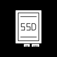 diseño de icono de vector de tarjeta ssd