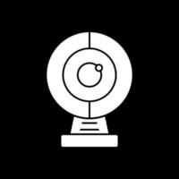 Round Webcam Vector Icon Design