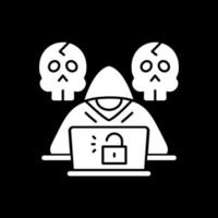 diseño de icono de vector de hacker