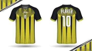 diseño de camisetas de fútbol para sublimación, diseño de camisetas deportivas vector