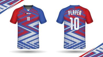 Texture for soccer football jersey vector