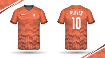 Soccer jersey design for sublimation, sport t shirt design vector