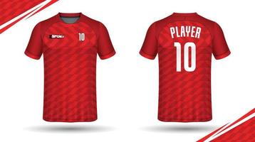 Texture for soccer football jersey vector