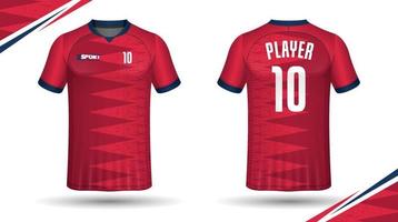 Texture for soccer football jersey vector