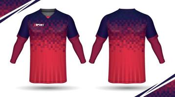 Soccer jersey design for sublimation, sport t shirt design vector