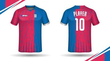 Soccer jersey design for sublimation, sport t shirt design vector