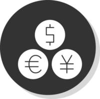 diseño de icono de vector de moneda