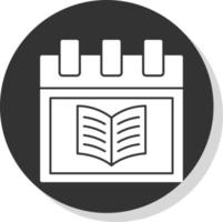 diseño de icono de vector de libro