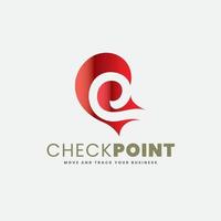 CP Style Global Checkpoint Track Logo vector