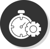 diseño de icono de vector de gestión de tiempo