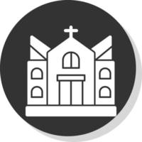 diseño de icono de vector de iglesia