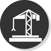 Crane Vector Icon Design