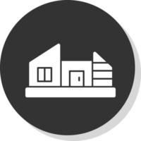 Farm House Vector Icon Design