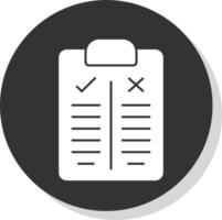 Pros and Cons Vector Icon Design