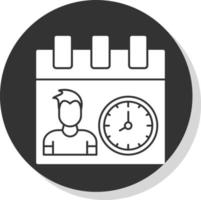 Working Hours Vector Icon Design