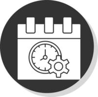 Time Management Vector Icon Design