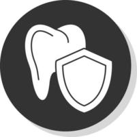 Teeth Protection Vector Icon Design