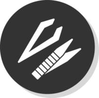 Forceps Vector Icon Design