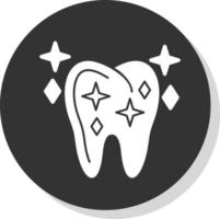 diseño de icono de vector de blanqueamiento de dientes