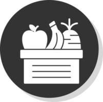 diseño de icono de vector de alimentos saludables