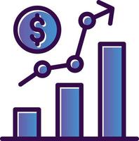 Business Growth Vector Icon Design