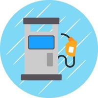 Fuel Station Vector Icon Design