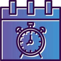 Alarm Clock Vector Icon Design