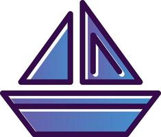 Boat Vector Icon Design