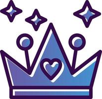 Crown Vector Icon Design