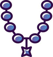 Necklace Vector Icon Design