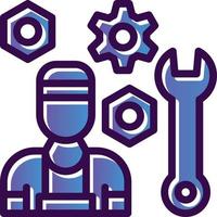 Mechanic Vector Icon Design