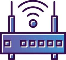 Router Vector Icon Design